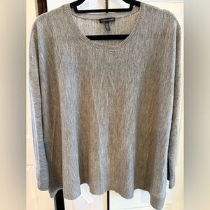 Eileen Fisher Light grey sweater